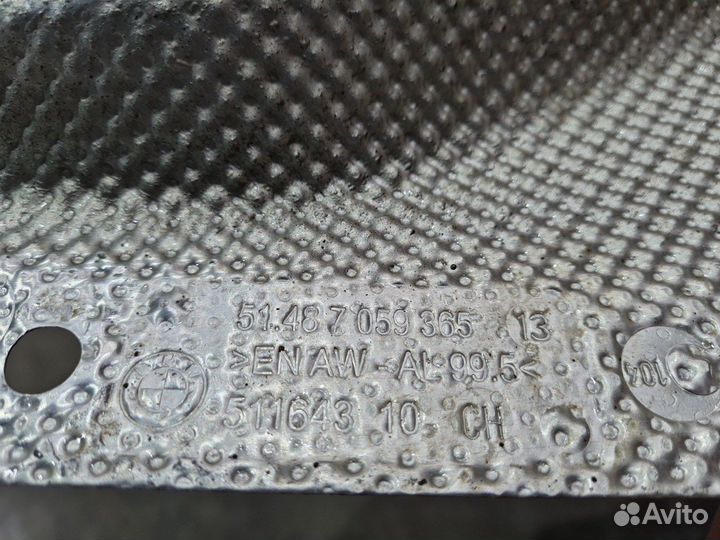 Теплоизоляция передняя правая Bmw X1 E84 N52B30AF