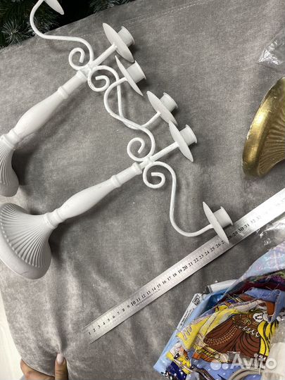 Подсвечник металлический