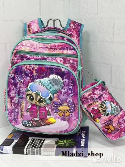 Рюкзак школьный для девочки 1-5 класс