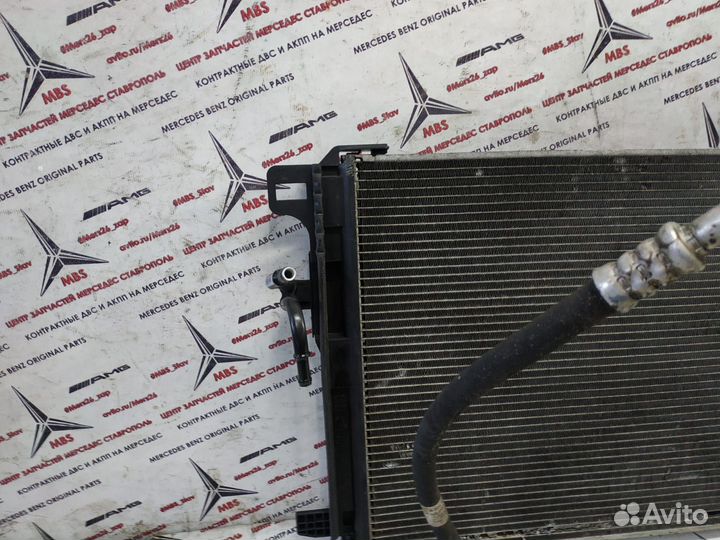Радиатор кондиционера w204 Mercedes