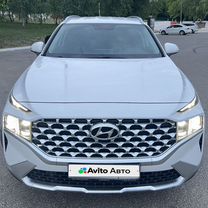 Hyundai Santa Fe 2.2 AMT, 2021, 80 500 км, с пробегом, цена 3 750 000 руб.