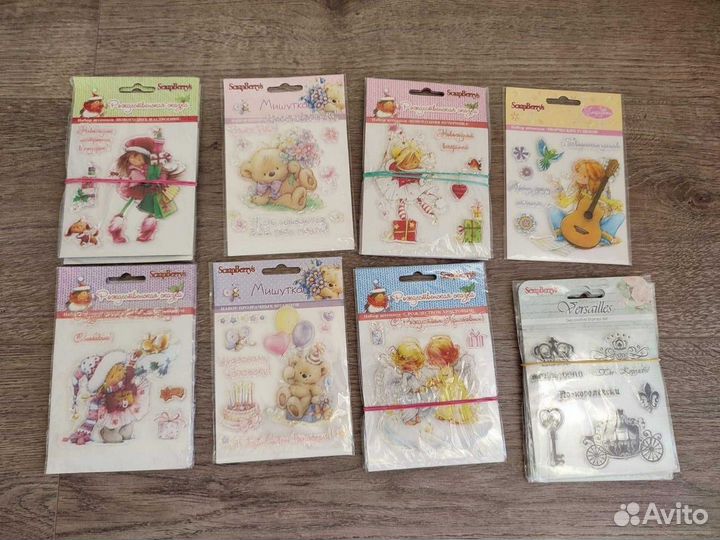 Новые штампы, топсы, высечки скрапбукинг