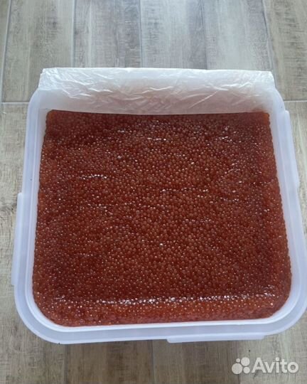 Икра красная кижуч