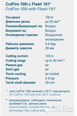 Плазма Plasma inverter CutFire100i