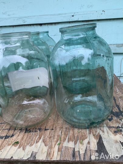 Банка стеклянная б/у
