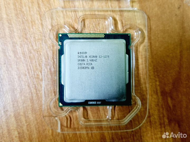 Процессор Intel Xeon E3 1270 / LGA 1155
