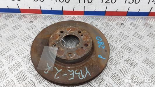 Диск тормозной передний honda civic 8 (YBE02K601)