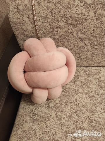 Подушка декоративная узел