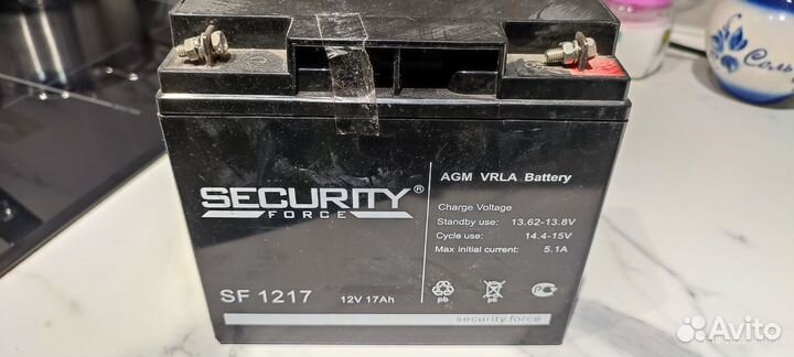 Аккумуляторная батарея 12в 17Ач