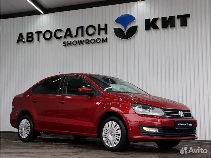 Volkswagen Polo 1.6 AT, 2017, 127 930 км