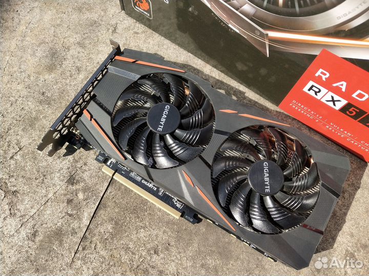 Видеокарта rx570 8gb