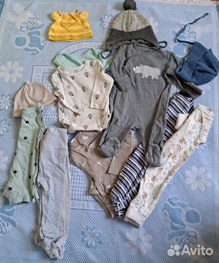 Вещи пакетом на мальчика 62 hm