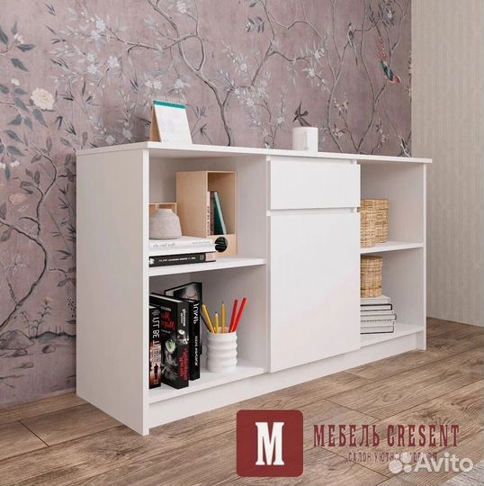 Тумба под тв белая