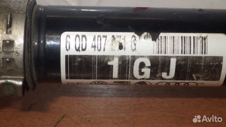6QD407271G приводной вал левый шкода