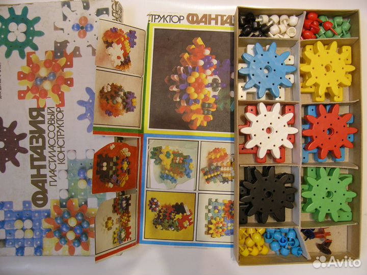 Конструктор №2 метал. Полёт. и ещё 4 штуки СССР