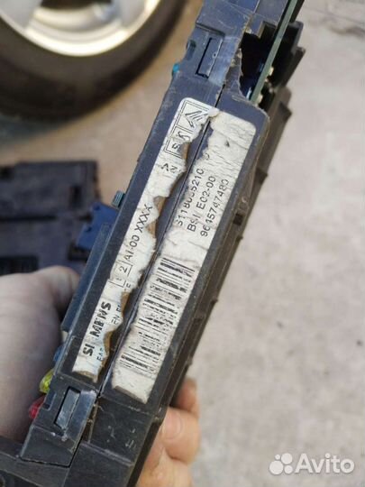 Блок бсм пежо 206 1.4