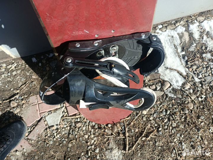 Сноуборд ride + крепление ride