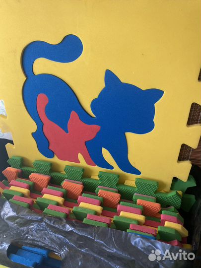 Детский коврик пазл