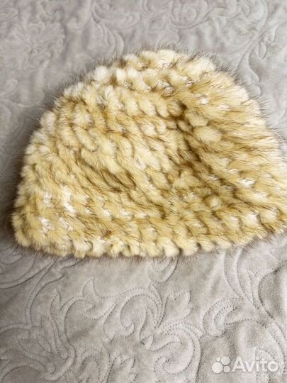 Шапка норковая женская