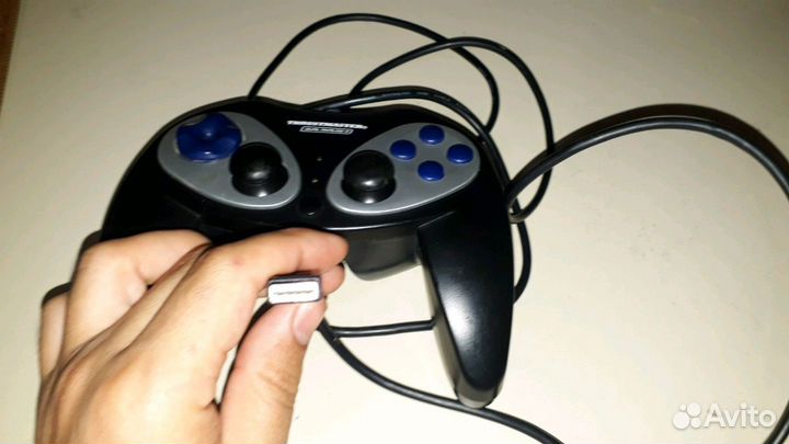 Геймпад джойстик на PC, thrustmaster dual analog 3