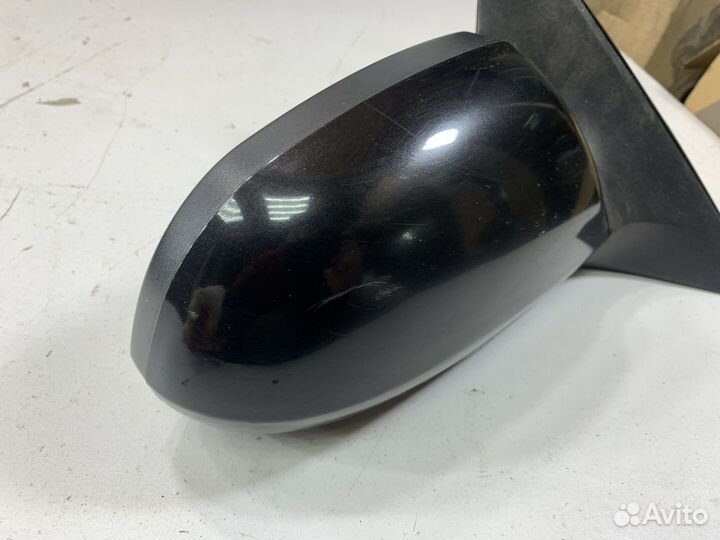 Kia Spectra зеркало правое электрическое черное