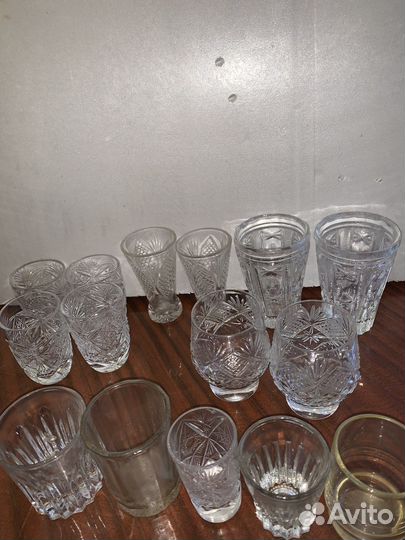 Бокалы и стопки СССР