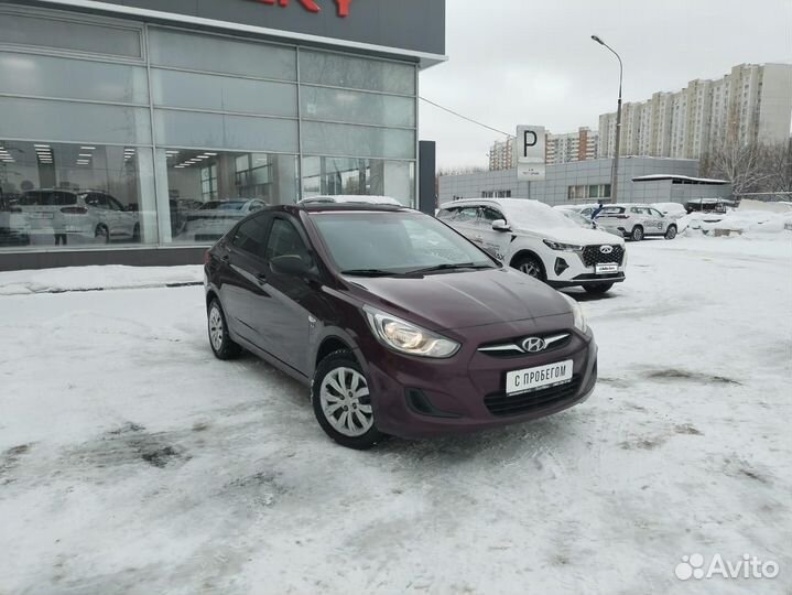 Hyundai Solaris 1.6 AT, 2013, 127 498 км
