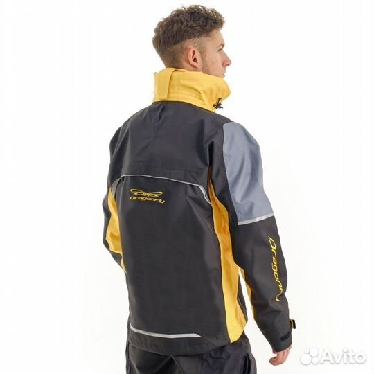 Куртка quad PRO black-yellow 2023