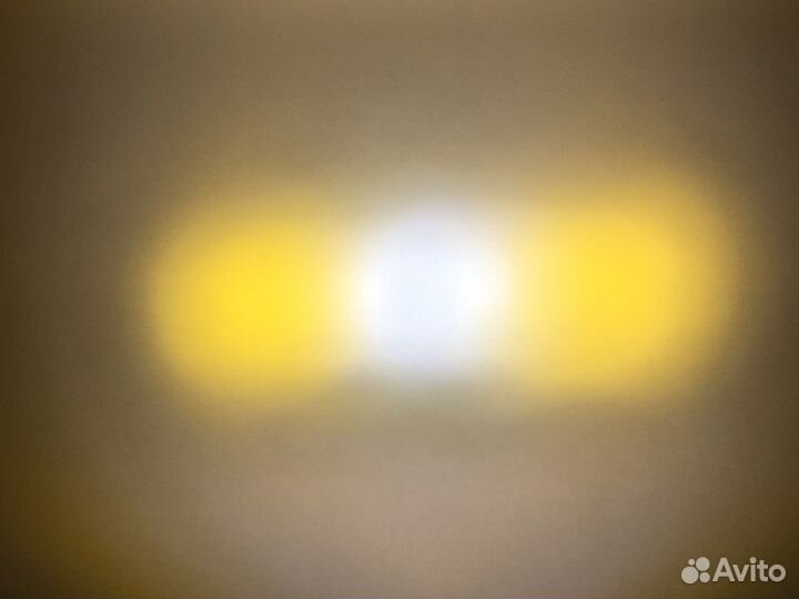 Светодиодная балка дальнего света желтая