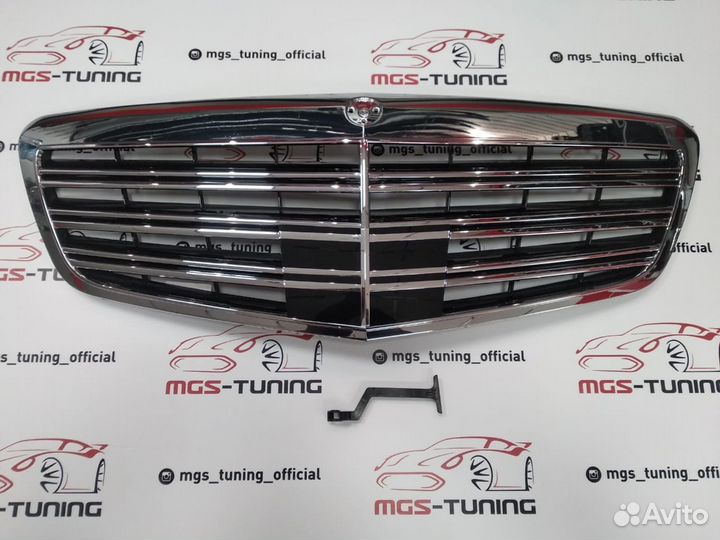 Решетка радиатора Mercedes S-class w221 S63 AMG