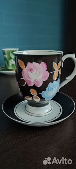 Чайная пара, объём кружки 500 мл