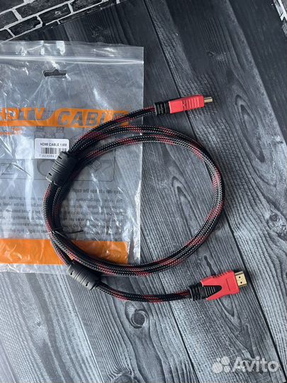 Кабель hdmi 1,5 метра новый ферритовые фильтры