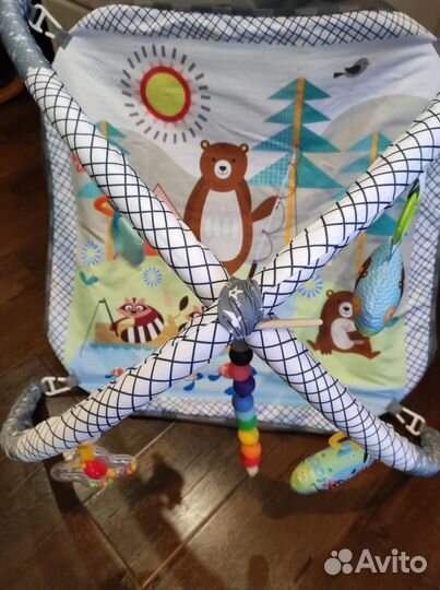 Коврик развивающий с дугами