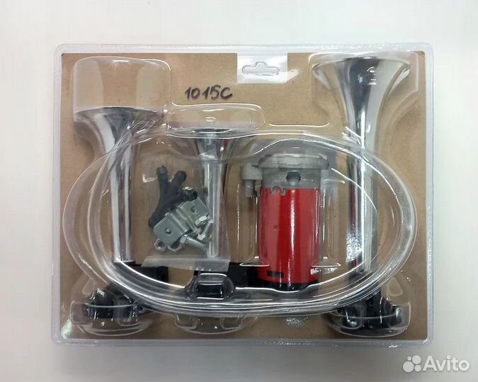 Сигнал звуковой воздушный (3-х рожковый)