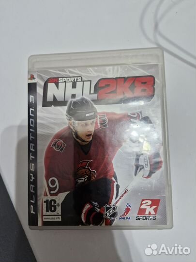 Диск NHL 2k8 ps3