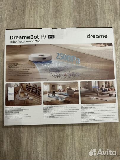 Робот-пылесос Dreame F9 Pro White