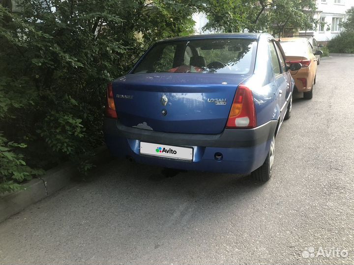 Renault Logan 1.4 МТ, 2007, 160 000 км