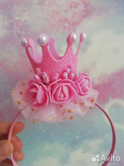 Ободок корона для девочки