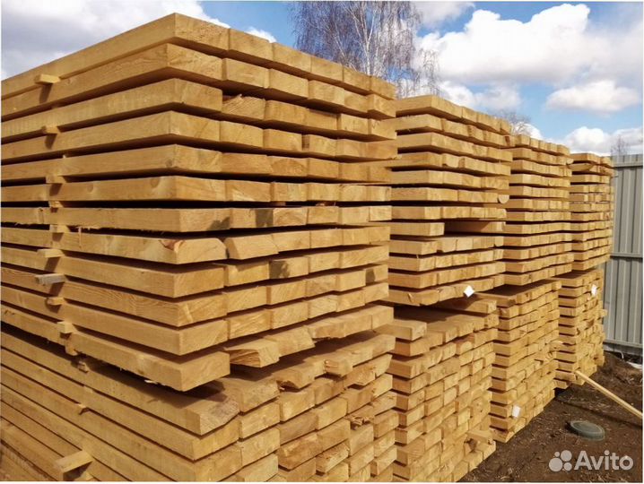 Брусок строганный сосна 6м