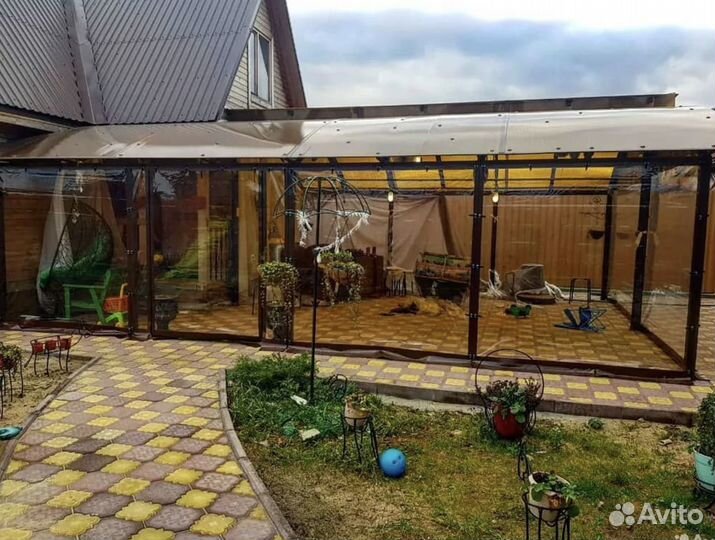 Мягкие окна морозостойкие