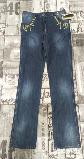 Джинсы новые на девочку