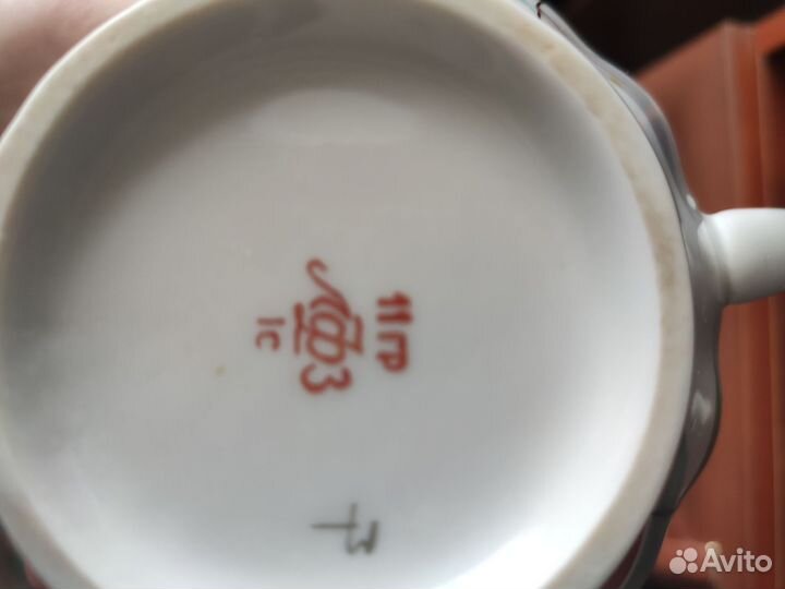 Сахарница фарфор СССР