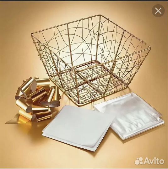 Подарочная упаковка корзинка