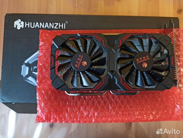 Видеокарта Huananzhi Radeon RX580 2048SP 8Gb