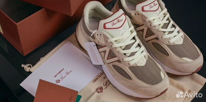 Кроссовки NB & Loro Piana 