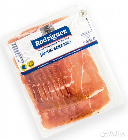 Хамон Серрано Резерва (Serrano Reserva) в нарезке