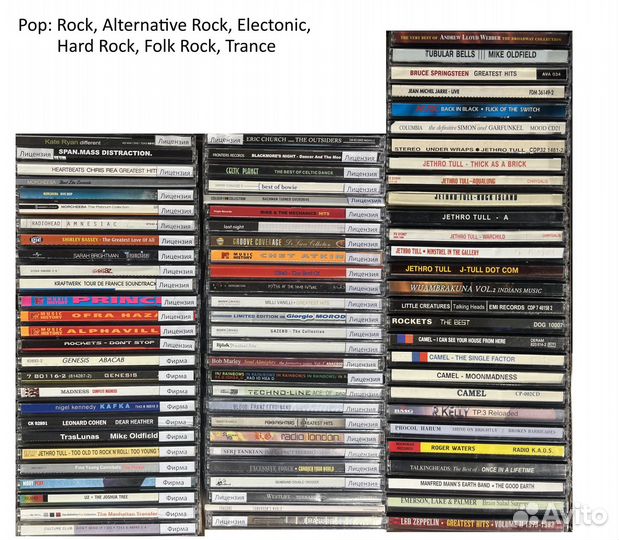 CD компакт диски фирменные лицензионные