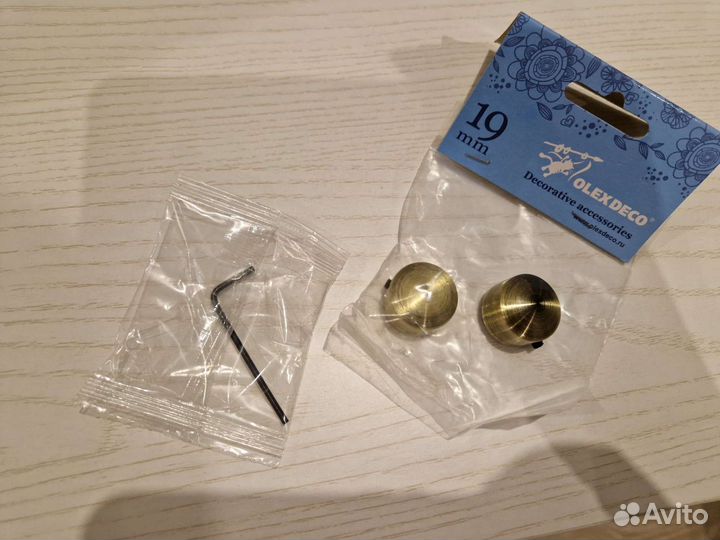 Наконечники для карниза