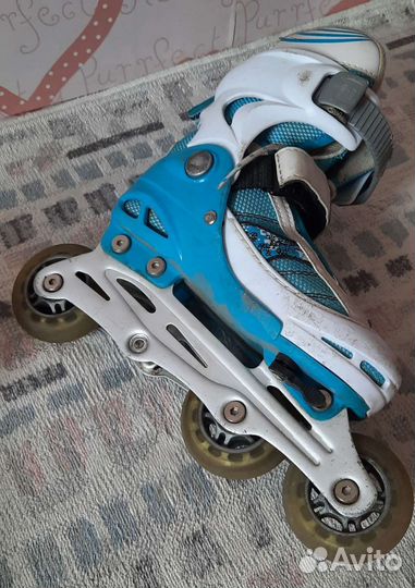 Ролики детские раздвижные 32-34