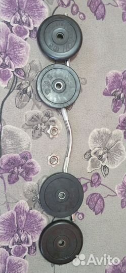 Штанга гриф блины